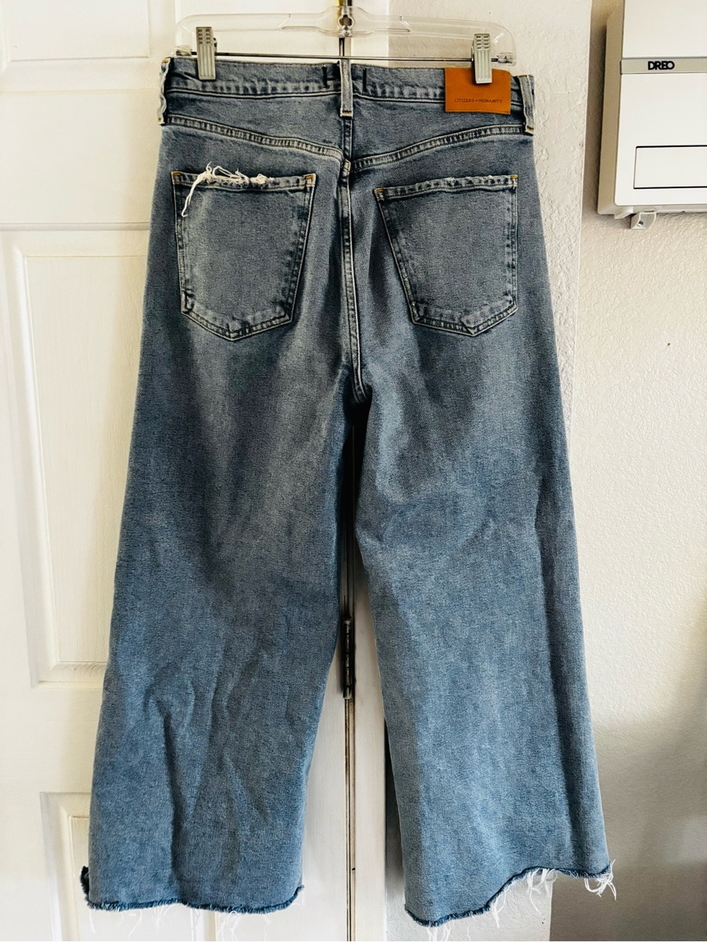 Women’s Citizens Of Humanity Wide-Leg Genuine Vintage Jeans Size 28 - Picture 4 of 5